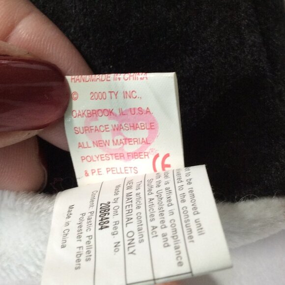 PENGUINS!!  TY BEANIE BABIES “FRIGID” 2000 VINTAGE, RETIRED NWT - Picture 5 of 12